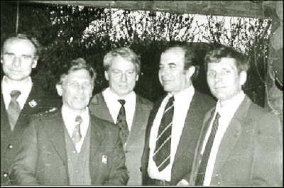 The developers of the first in the Soviet Union fully automated navigation system on the "Carat" computer base for the national super-tankers 34 k